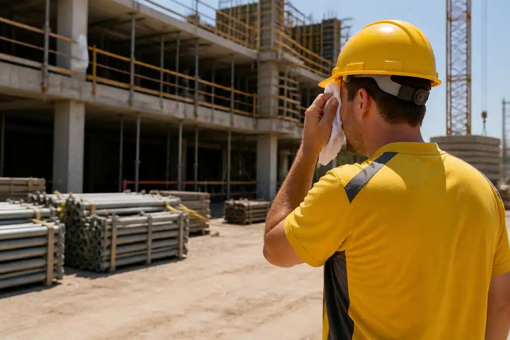 Heijmans verwacht stilstand veel bouwprojecten door hitte op 26 juni