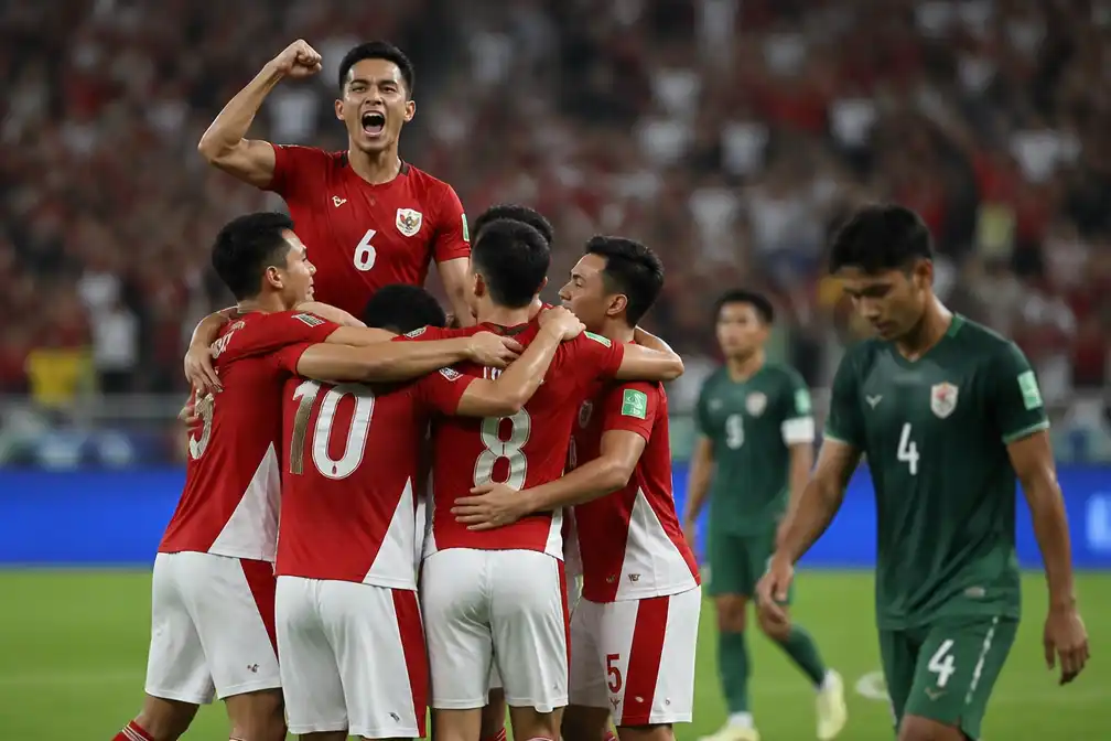 Indonesië verslaat Bangladesh met 9-2 en bereikt finale ASEAN Cup