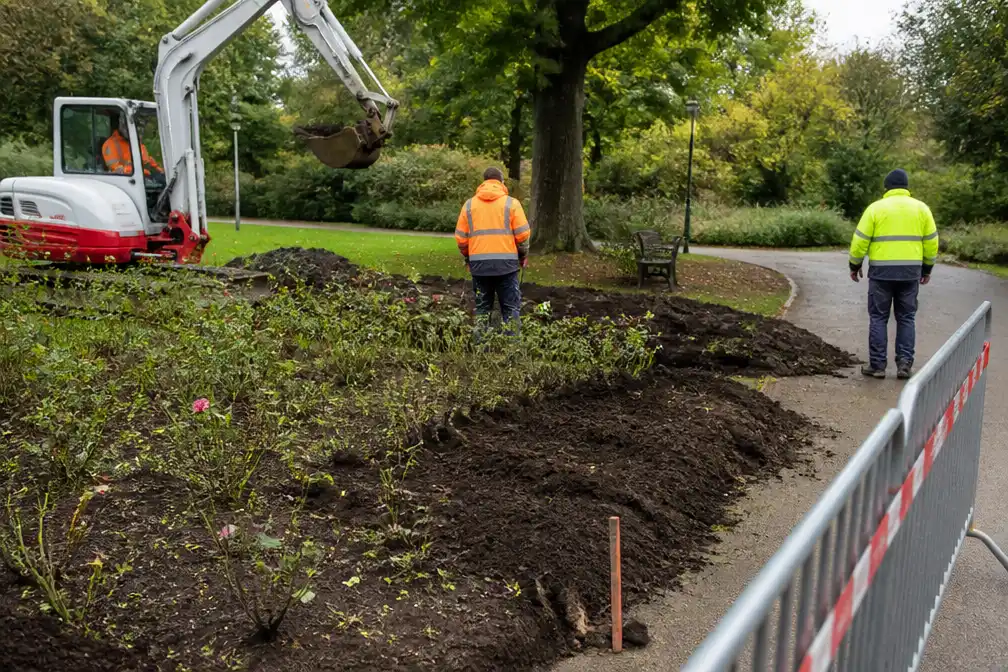 Schiedam graaft grond af in park De Plantage na dood van zeker vijf honden
