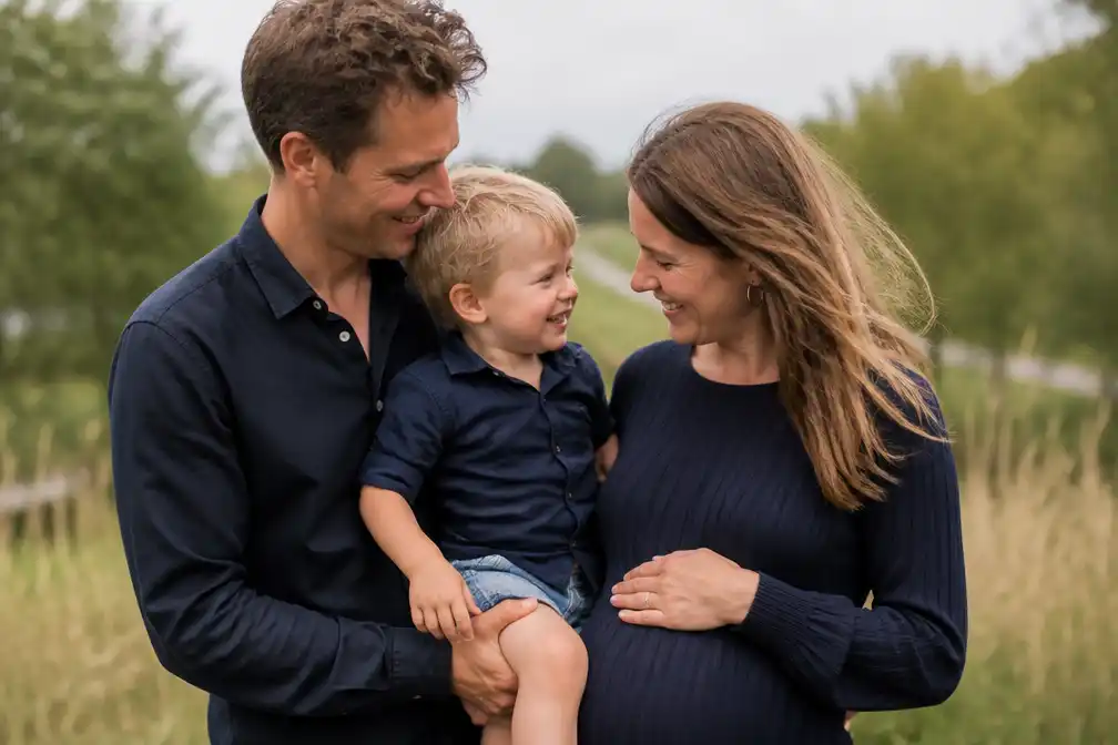 Diederik Jekel en partner Eline verwachten een dochter