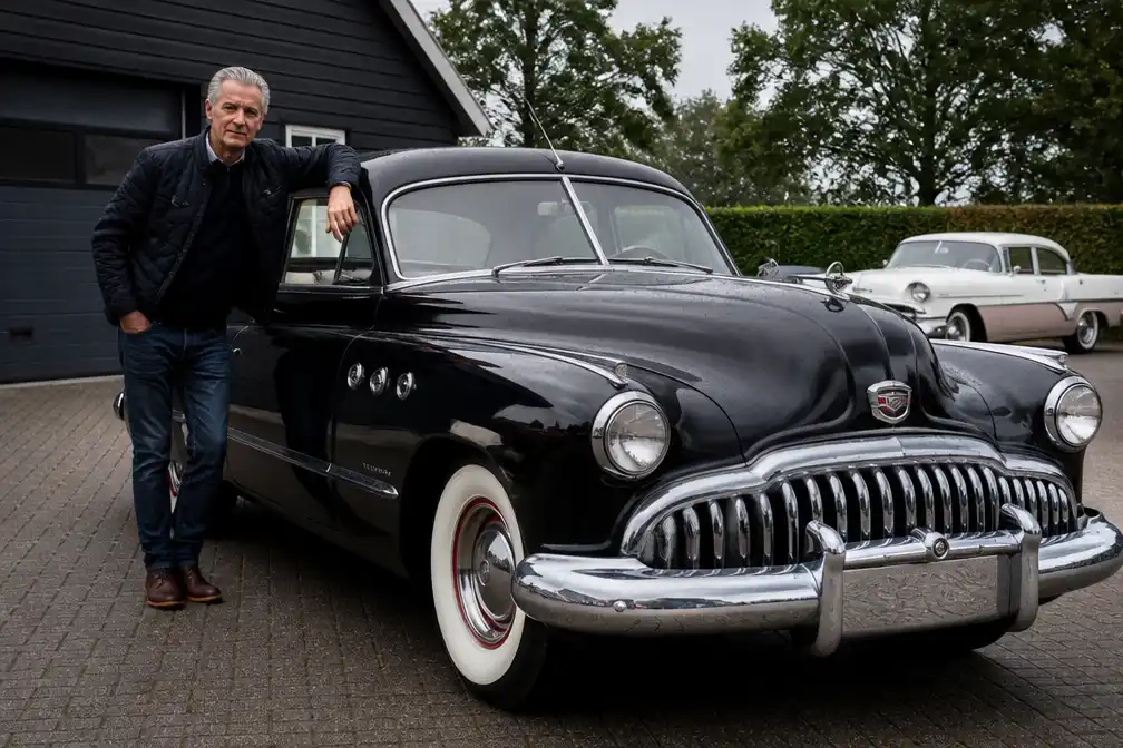 Vince Smits (66) vindt droomauto: Buick Sedanette Superserie uit 1949