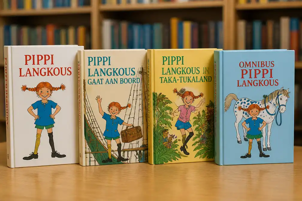Vier Pippi Langkous-boeken bekroond met Gouden Boek in Kinderboekenweek