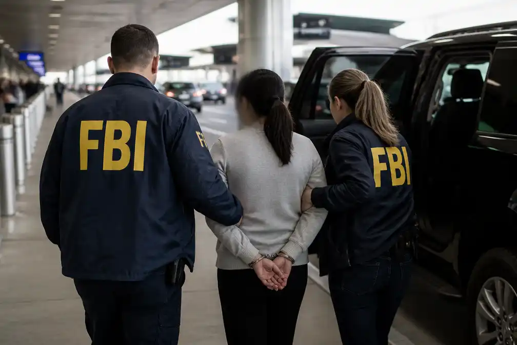 FBI arresteert Wanying Zhang uit Irvine op luchthaven LAX wegens spionage voor China