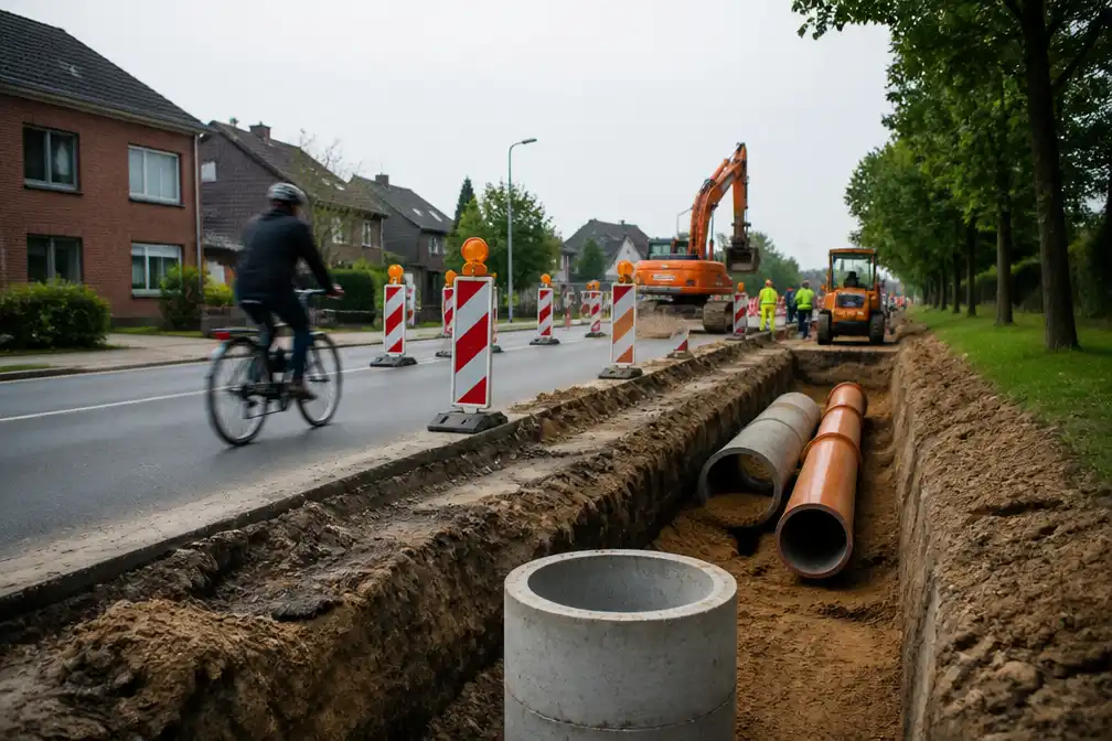Lummense Schalbroekstraat krijgt nieuw fietspad en riolering vanaf 12 oktober
