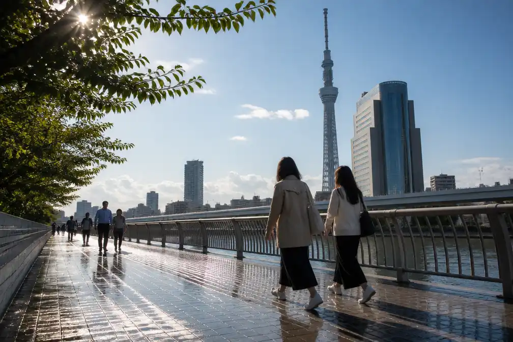 Recordreeks van 37 regendagen in Tokio ten einde na zonnig weekend
