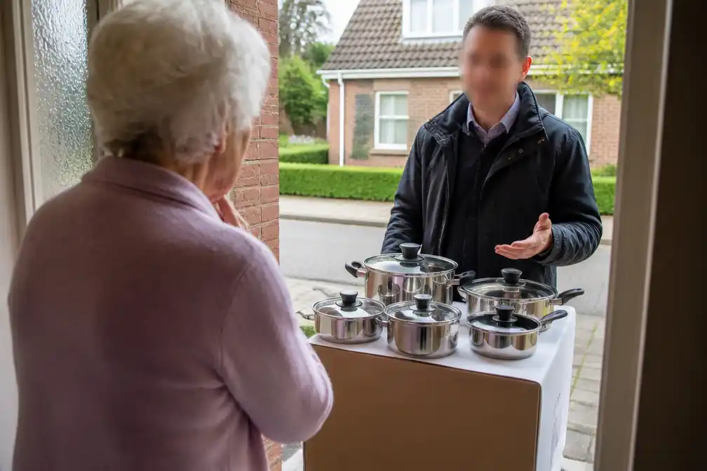 Riek (87) uit Den Ham raakt 500 euro wintergeld kwijt aan pannenverkoper