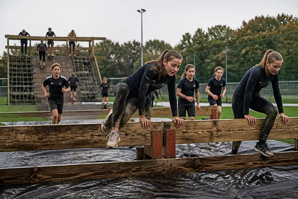 2.000 jongeren overwinnen hindernissen in First Responder Challenge in Looise Sportpark