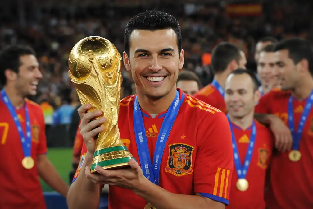 Spaanse wereldkampioen van 2010 Pedro stopt met voetbal