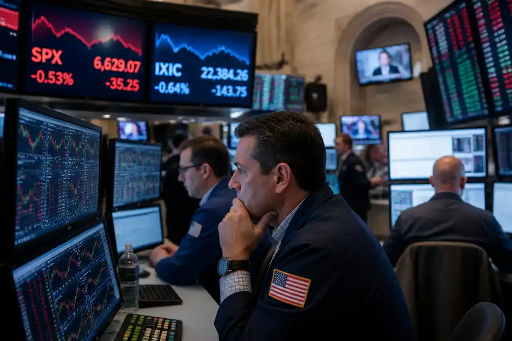 Wall Street opent lager na records voor S&P 500 en Nasdaq