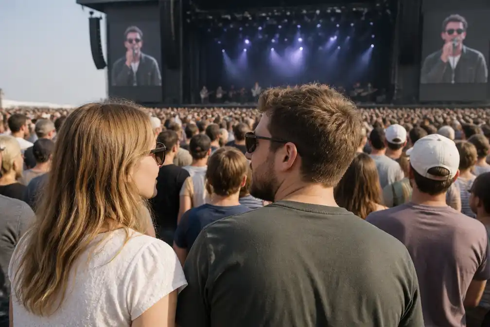 Suzan & Freek stiekem in publiek bij The Voice-winnaar Ruben Hillen op Concert at Sea