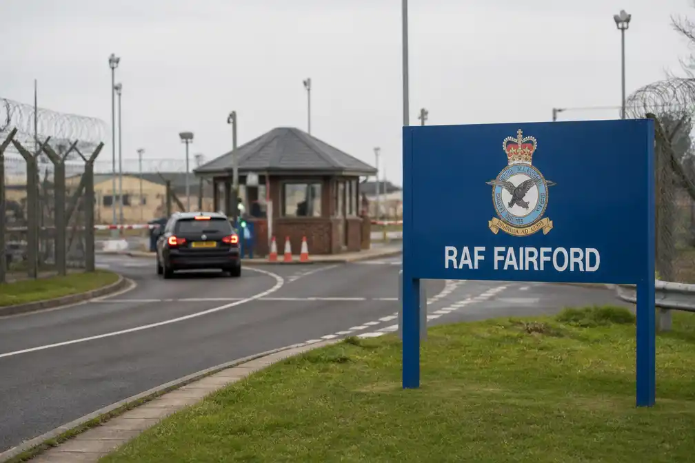 Zevende verdachte in zaak rond RAF Fairford op borgtocht vrijgelaten