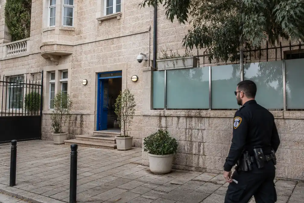 Israël haalt naambord Brits consulaat in Oost-Jeruzalem weg om sancties