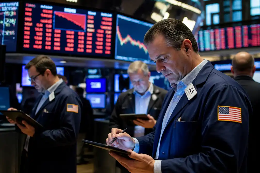 Wall Street sluit overwegend lager door olieprijzen en dalende chipaandelen