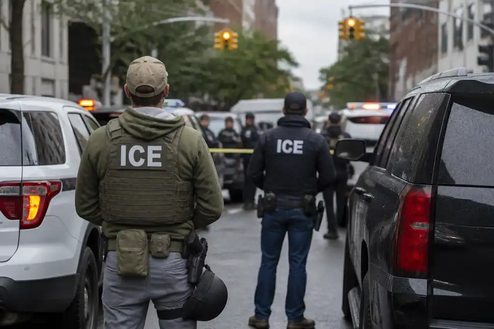 ICE-agent schiet man neer in New York; kind in auto ongedeerd