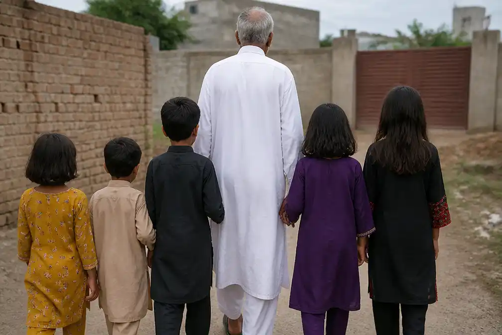 Grootvader van Sara Sharif krijgt voogdij over haar vijf broers en zussen in Pakistan