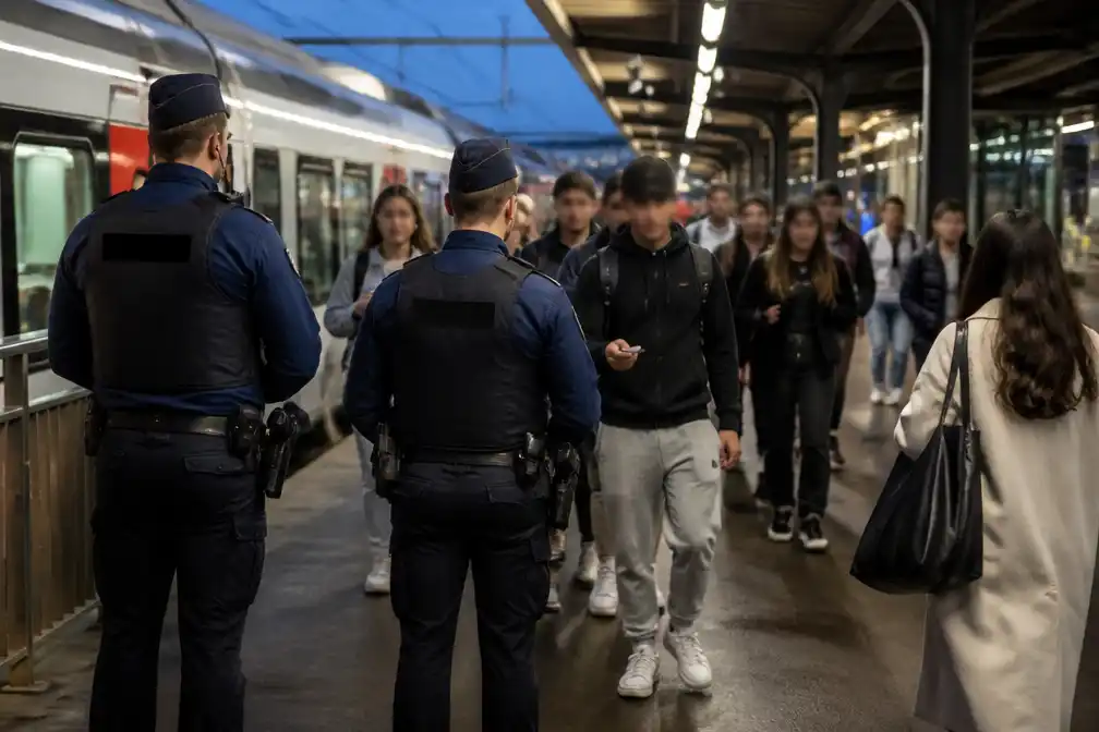Politiezone Vlas controleert treinpassagiers in station Kortrijk tegen overlast