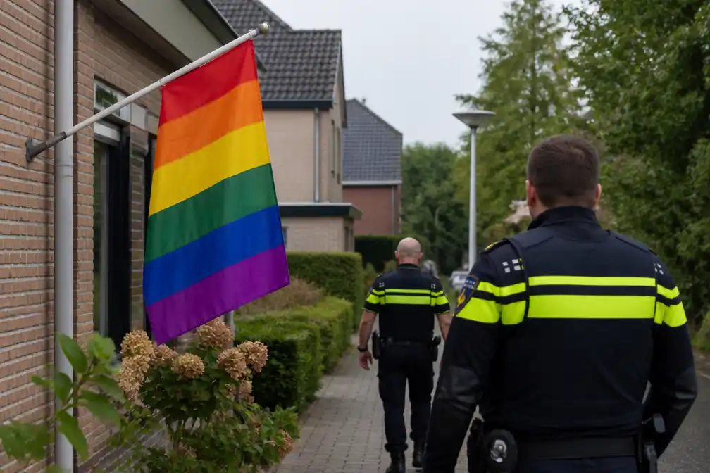 Meldingen van gestolen regenboogvlaggen in Oldebroek voor Coming Out Day