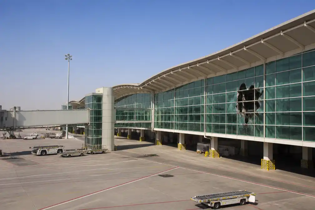 Opnieuw terminal geraakt op luchthaven Riyad, dag na dodelijke aanval