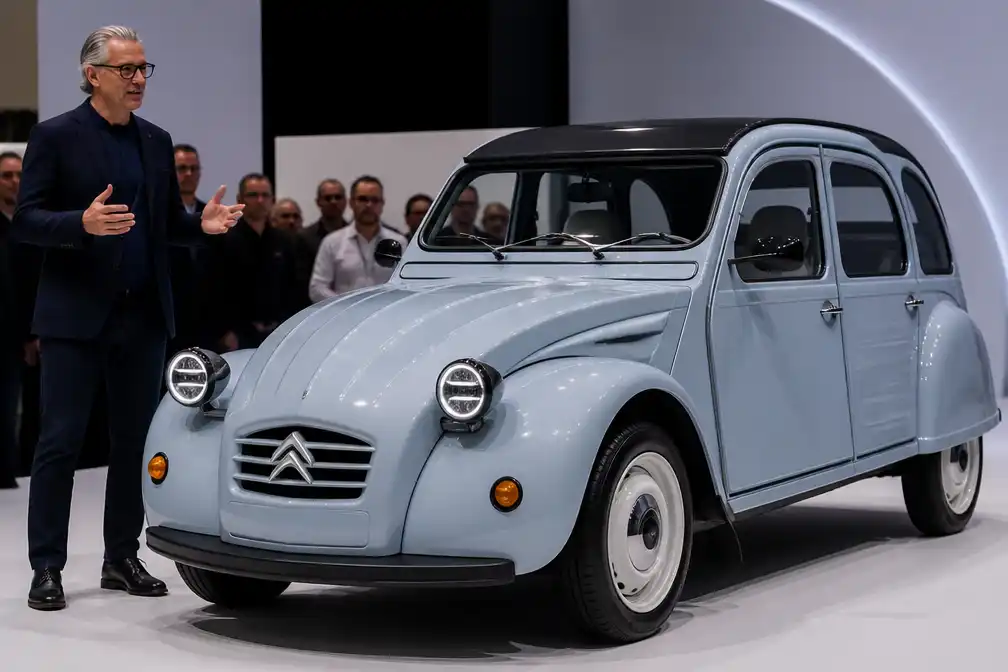 Citroën onthult elektrische 2CV: de Lelijke Eend is terug