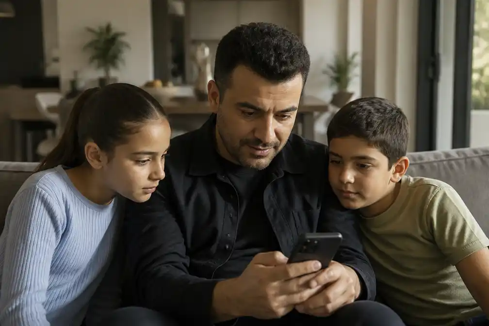 Schrijver Eus laat kinderen tot hun zestiende geen smartphone gebruiken