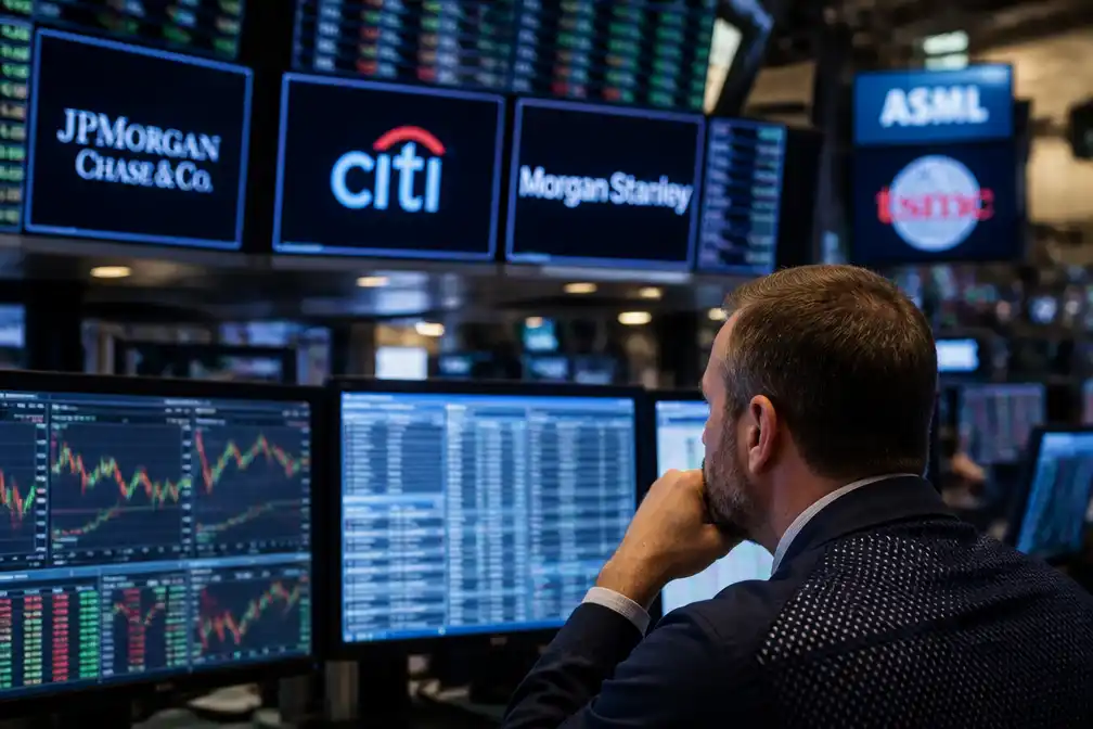 Wall Street begint voorzichtig aan handelsweek in aanloop naar cijferseizoen