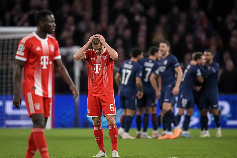 Bayern slikt late gelijkmaker, Arsenal en Barcelona winnen ruim, United verliest