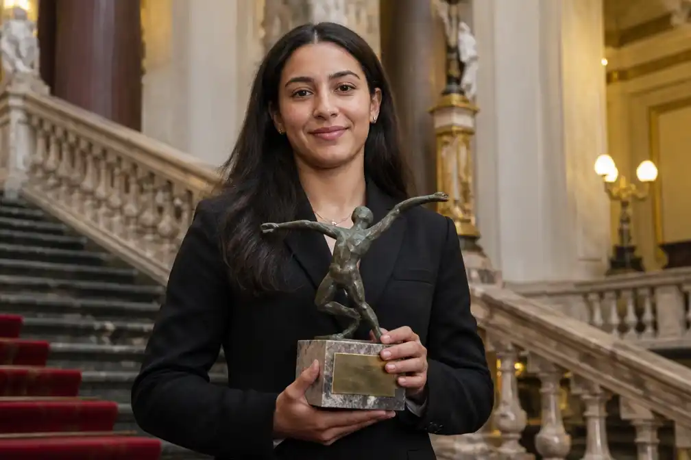Taekwondoka Sarah Chaâri wint Nationale Trofee voor Sportverdienste 2026