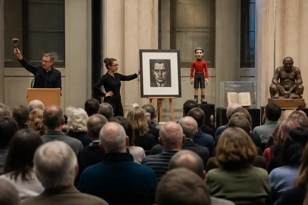 Gentse erfgoedsector houdt symbolische veiling in Boekentoren uit protest tegen besparingen