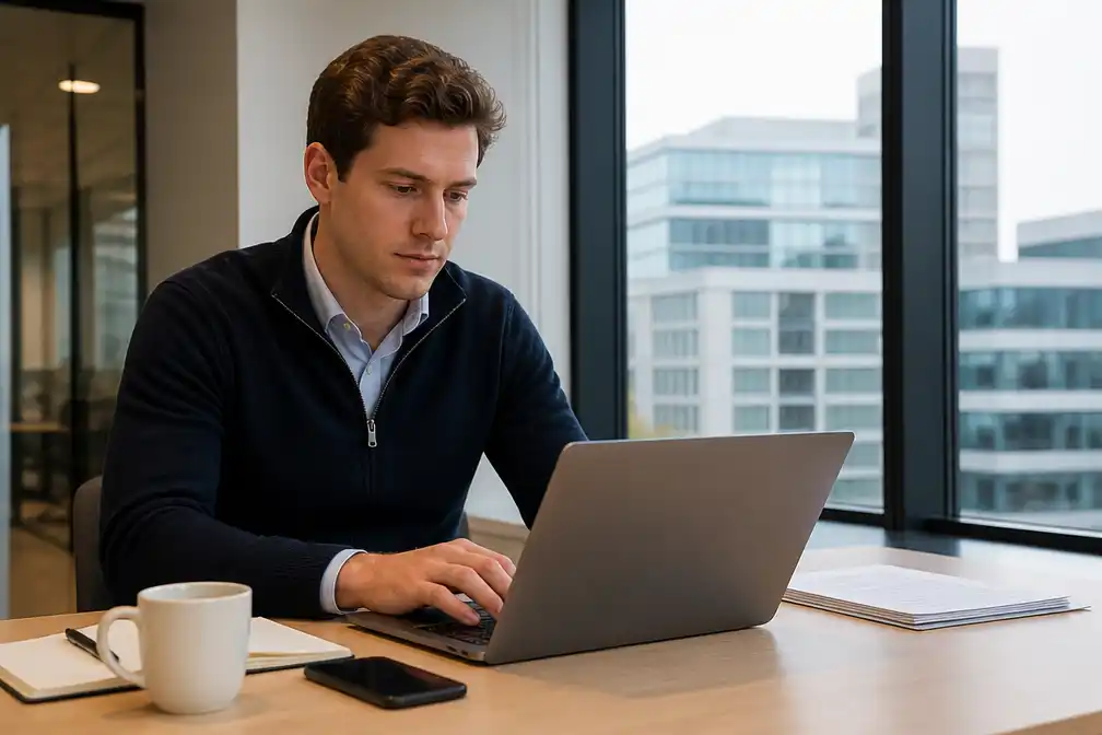 Salesmanager Pieter (28) solliciteert jaarlijks elders om marktwaarde te testen