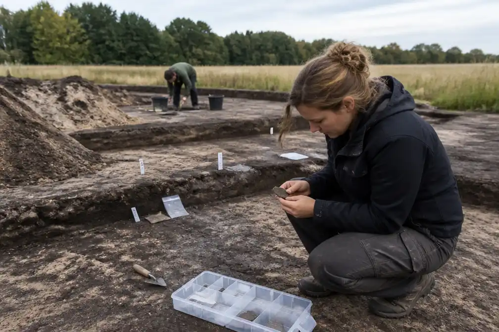 Opgraving bij Donderen en Norg wijst mogelijk op eerdere neanderthalers