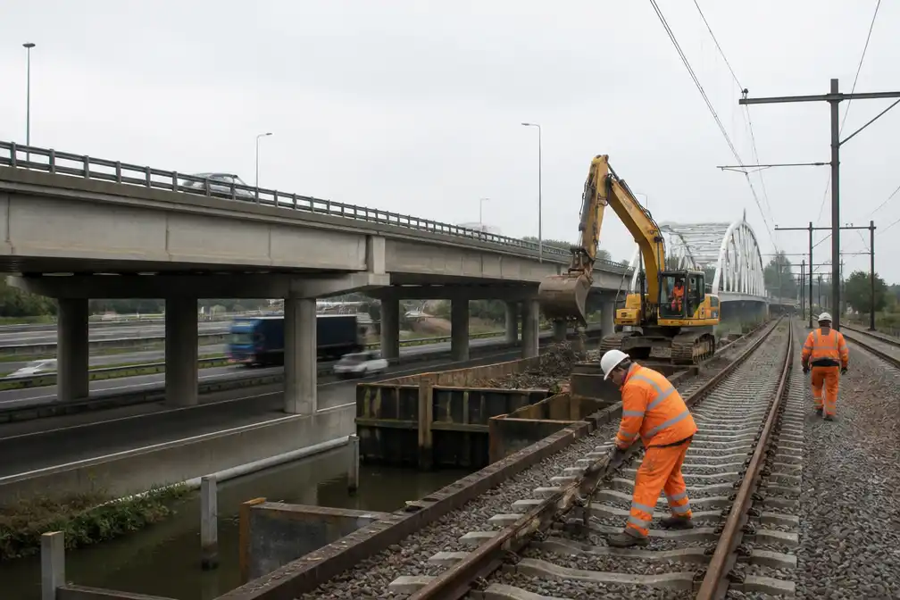 Kabinet steekt 18 miljard euro extra in wegen, spoor en waterwerken