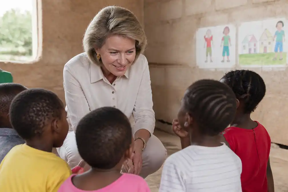 Koningin Mathilde reist van 22 tot 25 februari naar Botswana voor UNICEF