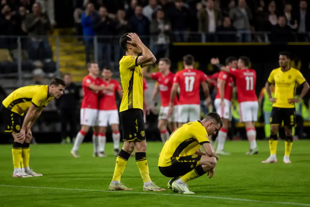 VVV-Venlo geeft zege in blessuretijd uit handen: 4-4 tegen Jong AZ