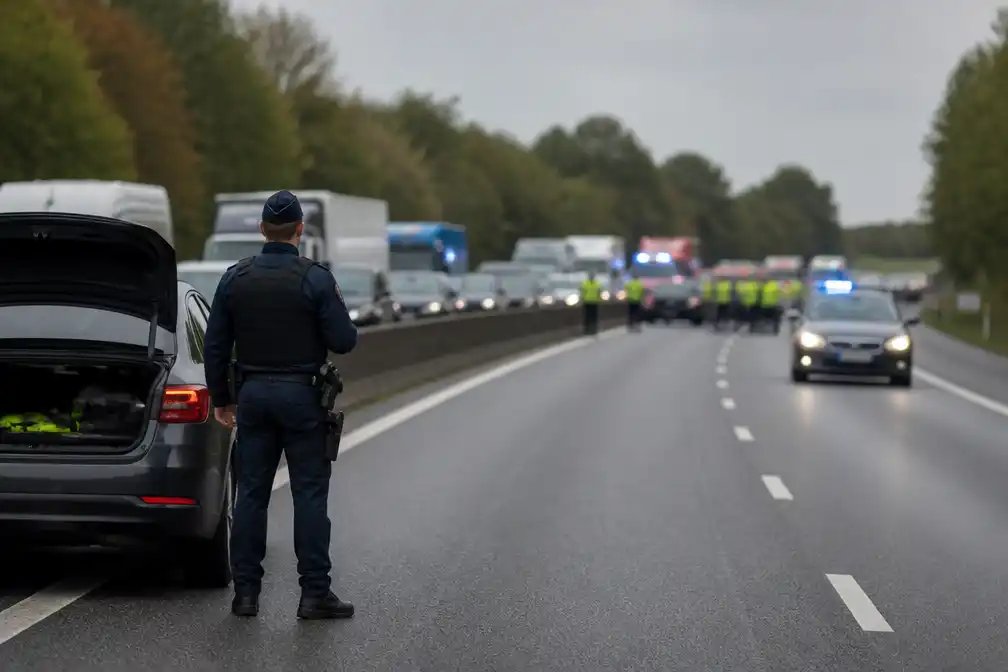 E25 bij Sprimont volledig dicht na dreiging met explosieven