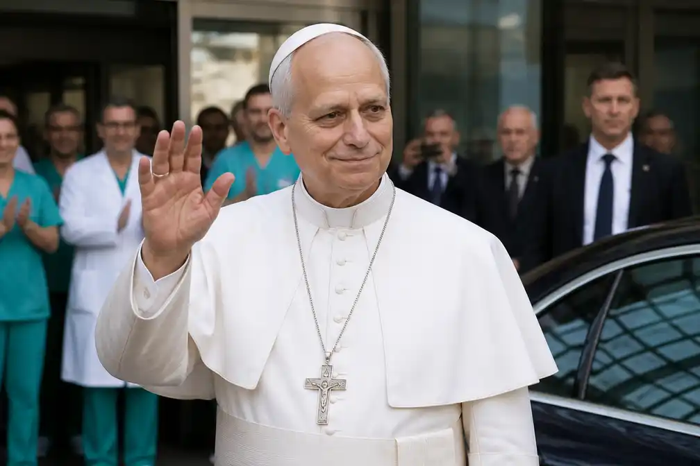 Paus Leo XIV mag na longoperatie ziekenhuis verlaten en keert terug naar Vaticaan
