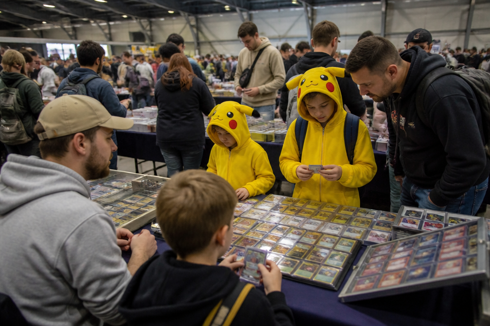 Pokémonbeurzen in Haarlem en Heerlen trekken verzamelaars, criminaliteit rond kaarten groeit