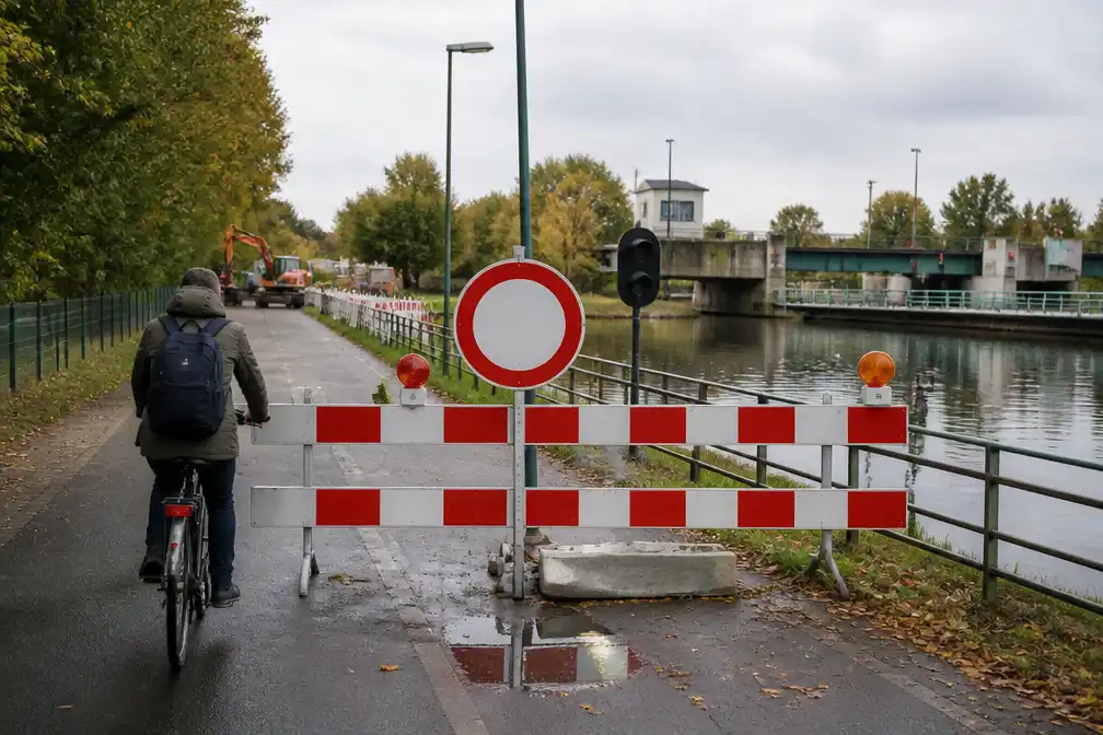 Vlaamse Waterweg sluit jaagpad en brug Sluis 5 in Sint-Job tot en met 6 november