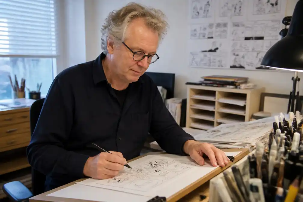 Cartoons Toos en Henk van Paul Kusters verschenen op 18 en 19 oktober 2026