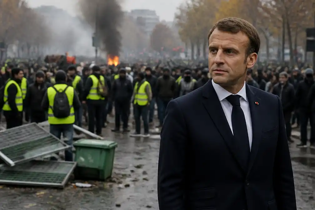 Frankrijk geteisterd door grootschalige rellen, Macron veroordeelt geweld
