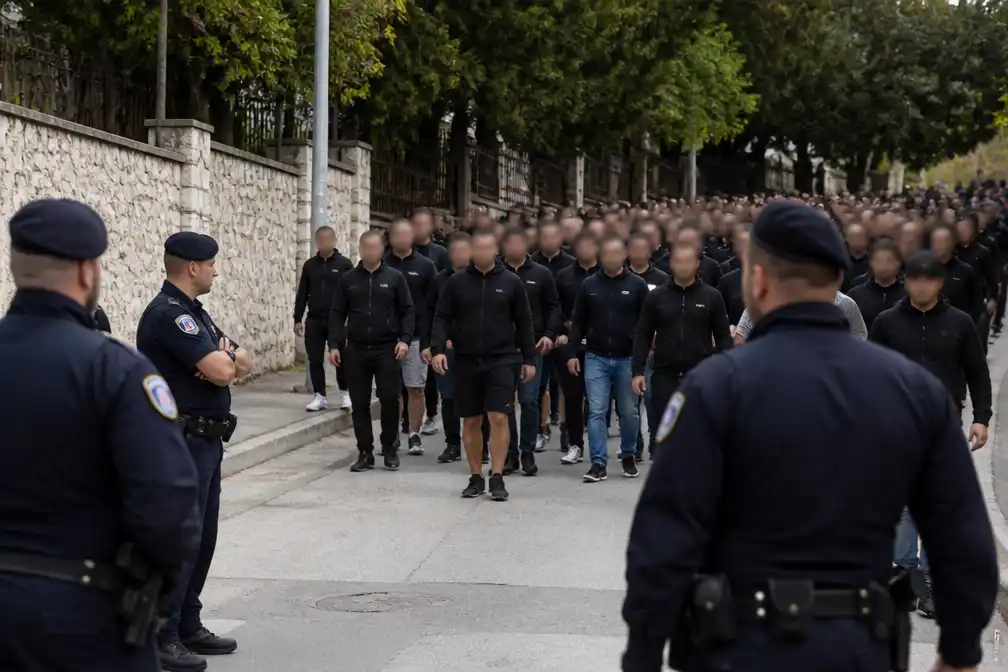 Kroatische politie klaagt 23 Hajduk Split-fans aan voor nazistische leuzen rond Ajax-duel