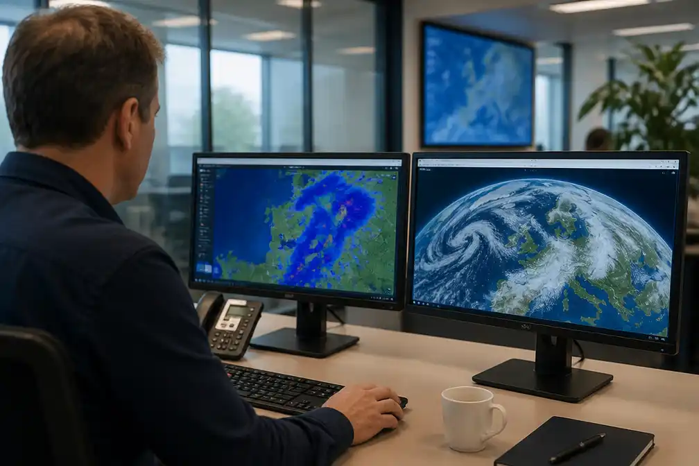 Infoplaza, bedrijf achter Buienalarm en Weeronline, verhuist weerdata naar Europese cloud