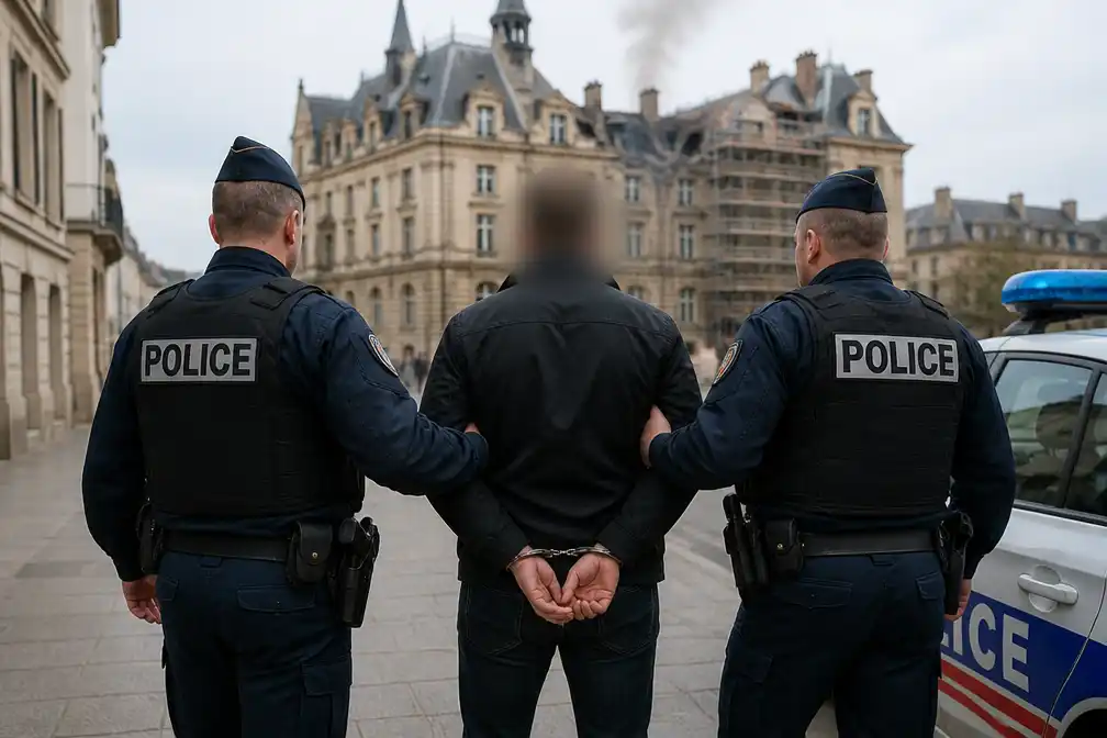 Franse politie houdt 34-jarige aan voor brandstichting in stadhuis Limoges