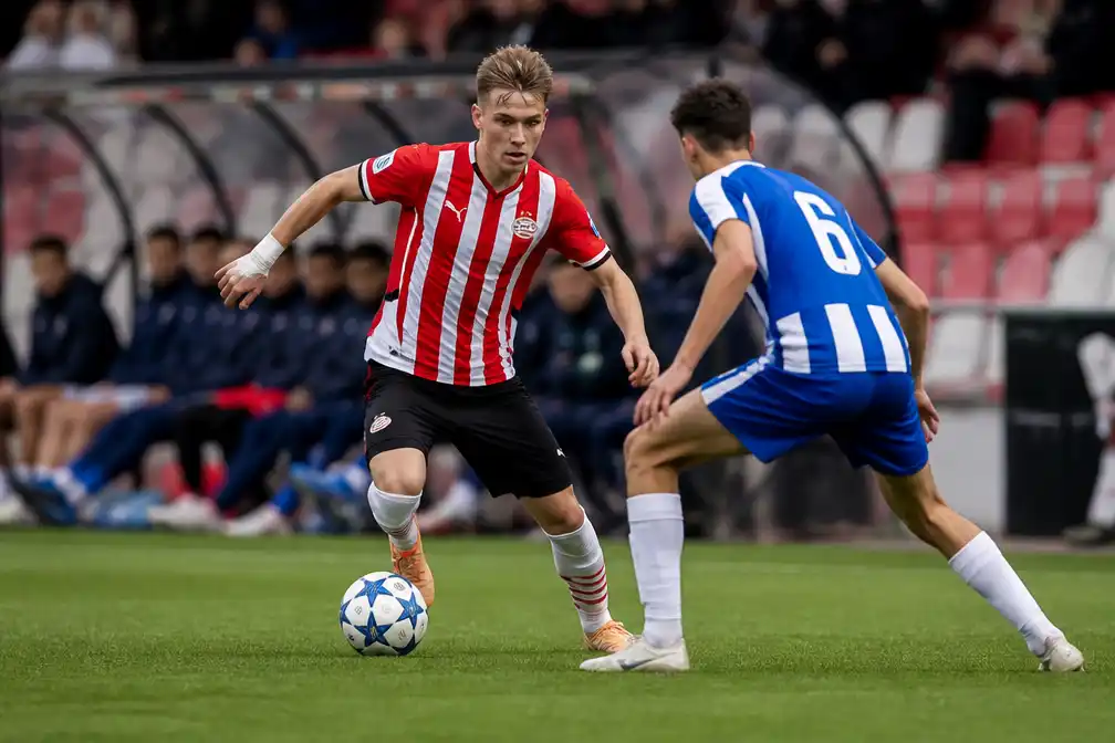 Ongeslagen PSV-talenten treffen FC Porto in derde Youth League-duel
