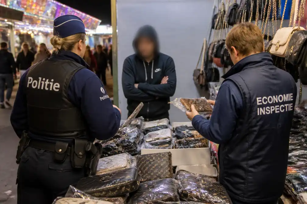 Politie Oostende neemt 219 namaakartikelen in beslag op kermis