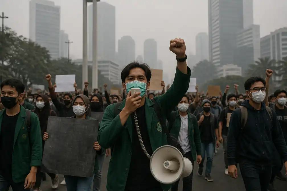 Protesten in Indonesië tegen bosbranden en giftige rook