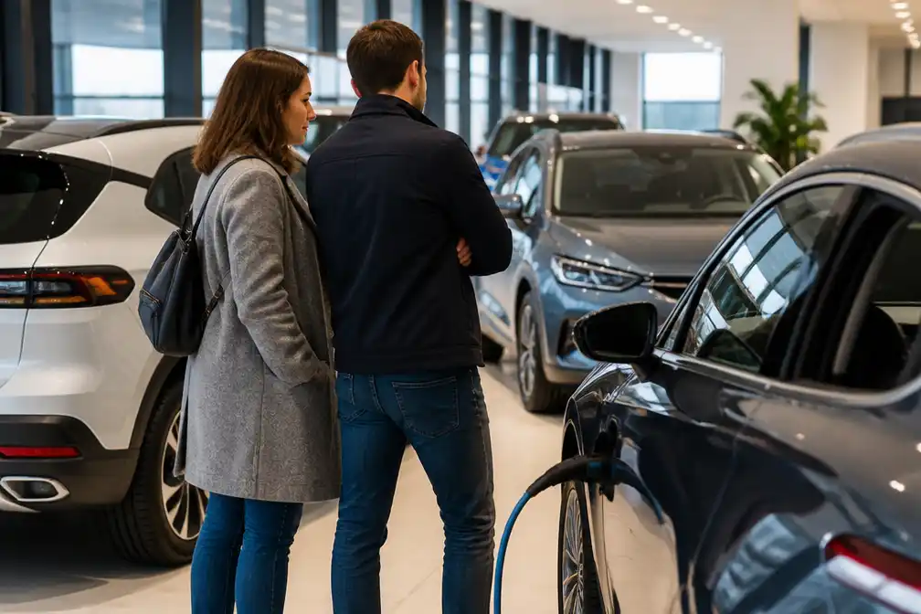 Autoverkoop in de EU stijgt door groeiende vraag naar elektrische en hybride auto's