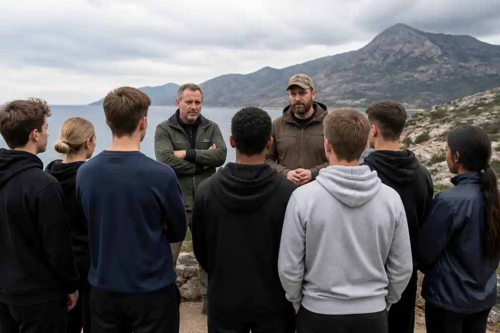 Tom Waes en Fly nemen acht jongeren mee naar Corsica in 'Kamp Fly'