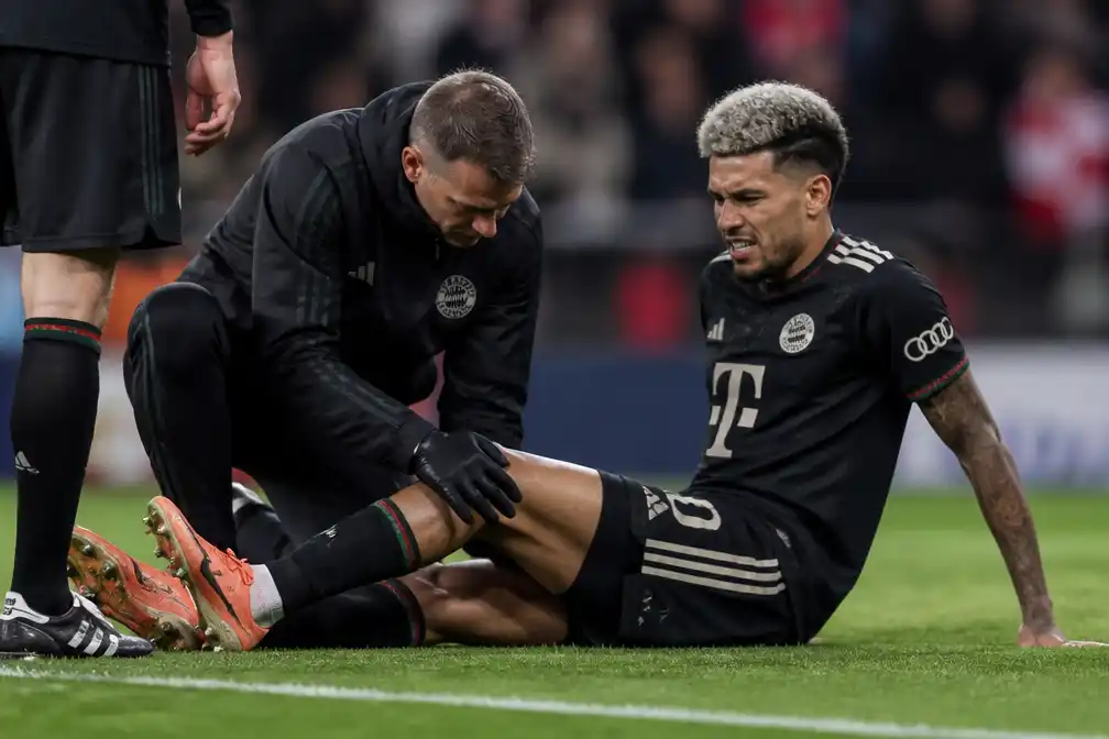 Bayern-aanvaller Luis Díaz voorlopig out met spierscheur aan hamstring