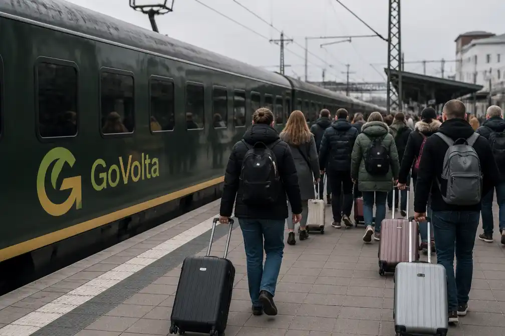 GoVolta-trein met 389 reizigers bereikt Berlijn niet na defecte ICE op het spoor