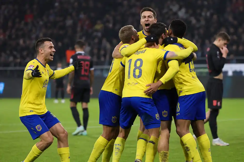 STVV stunt met zege bij FC Midtjylland en pakt 6 op 6 in Europese groepsfase